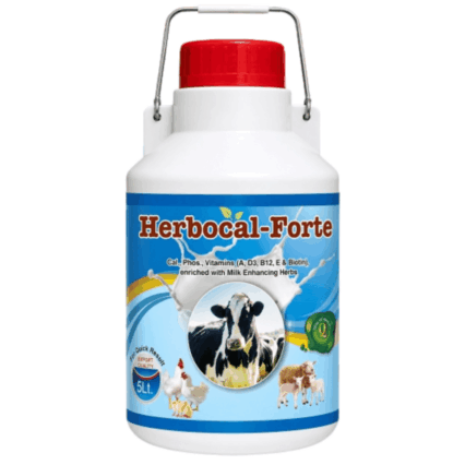 Herbocal Forte — Cal., Phos., Vitamins (A, D3, B12, E & Biotin) with Milk Enhancing Herbs
