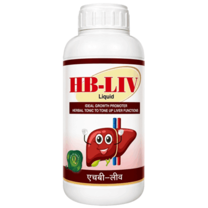 HB-LIV Liquid — Ideal Growth Promoter & Herbal Tonic for Liver Functions