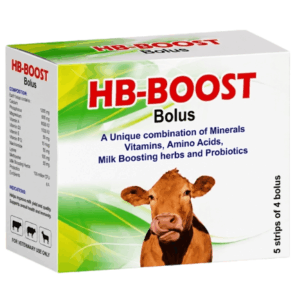 HB-BOOST Bolus — Minerals, Vitamins, Amino Acids, Milk Boosting Herbs & Probiotics