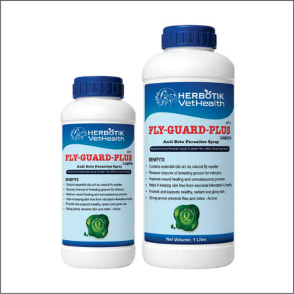 Fly-Guard-Plus Liquid — Natural Anti-Ecto Parasites Spray To Deter Fleas, Mites To Up Keep Health