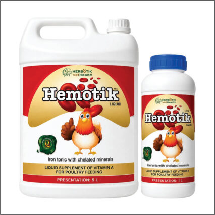Hemotik Liquid — Iron Tonic with Chelated Minerals