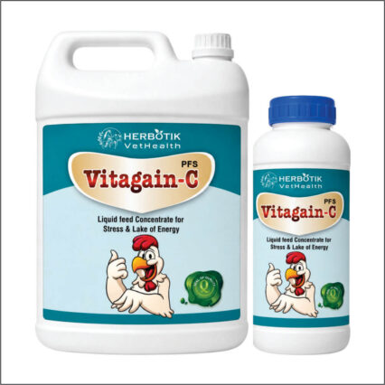 Vitagain-C Liquid — Liquid Feed Concentrate for Stress & Lake of Energy